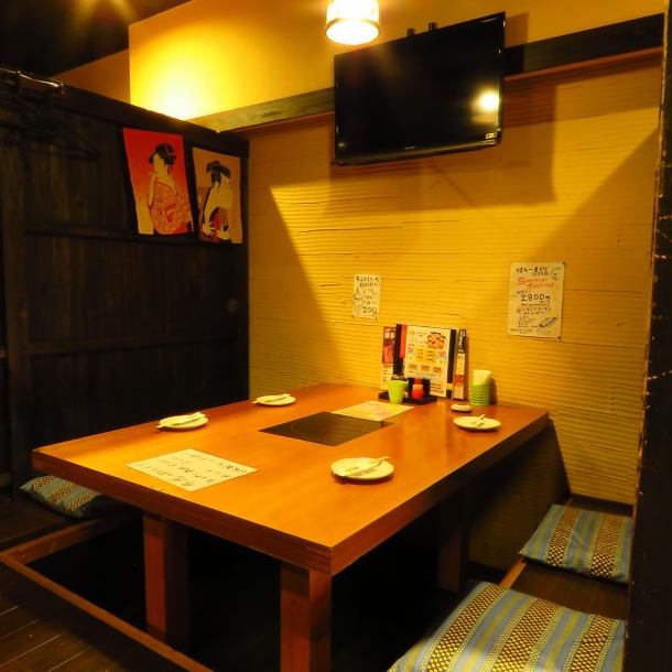 [Private room seats] Private room seats that can be enjoyed without worrying about the surroundings.Ideal for small groups.