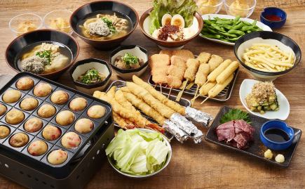 [Enjoy Osaka Course] 11 dishes total ◆ 120 minutes all-you-can-drink included 5,000 yen (tax included)