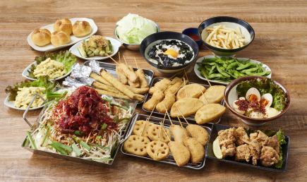[Chiritori Nabe Course] 11 dishes total ◆ 120 minutes of all-you-can-drink included 5,000 yen (tax included)