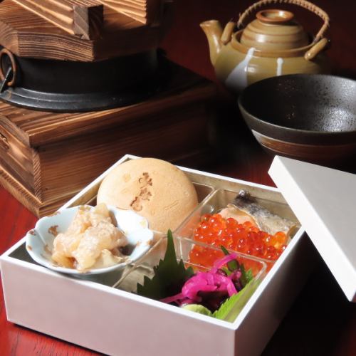 〆のお茶漬けございます
