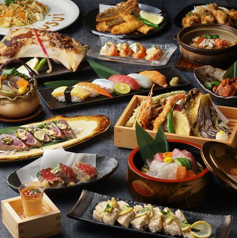 生産者直営の新鮮な食材を使ったオーダービュッフェ形式の食べ放題コース