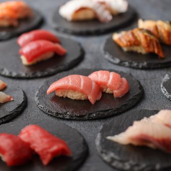 【小潮】 ◇90分制 飲み放題付◇ 寿司、天ぷら、逸品の食べ放題♪4378円（税込）