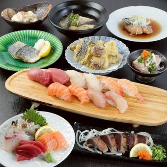 【Rikusui宴会コース　飲み放題付き120分】（小潮コースの追加注文無料！）
