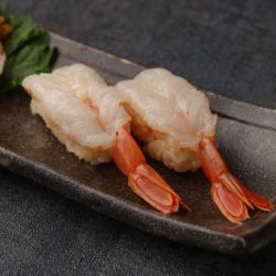 赤エビ握り