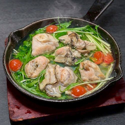 牡蠣のアヒージョ