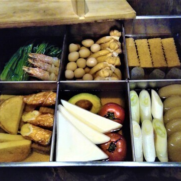 From a single oden dish to a five-item platter!
