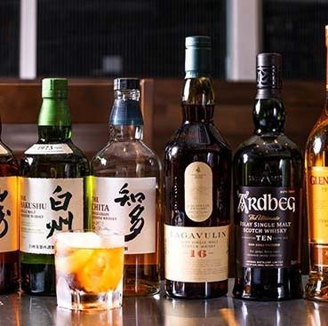 Various Whiskeys