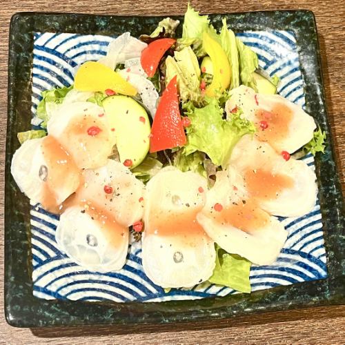 水タコ梅肉カルパッチョ