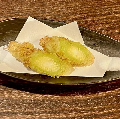 ヤングコーンの天ぷら