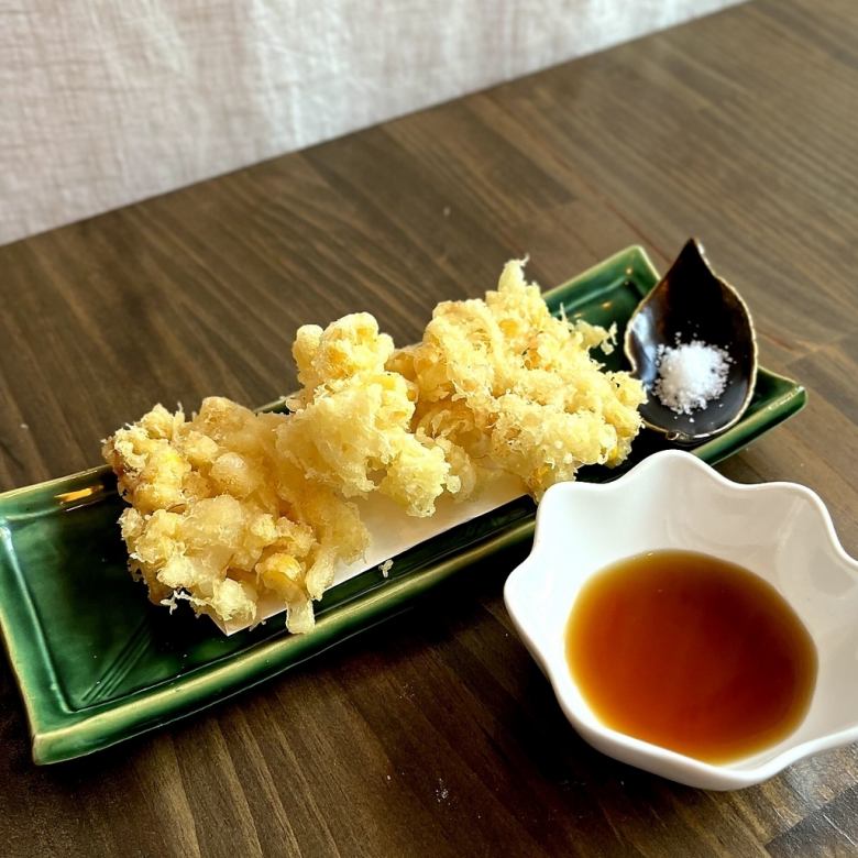 トウモロコシかき揚げ