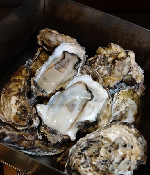 『牡蠣のガンガン焼き』!!!