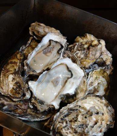 牡蠣のガンガン焼き