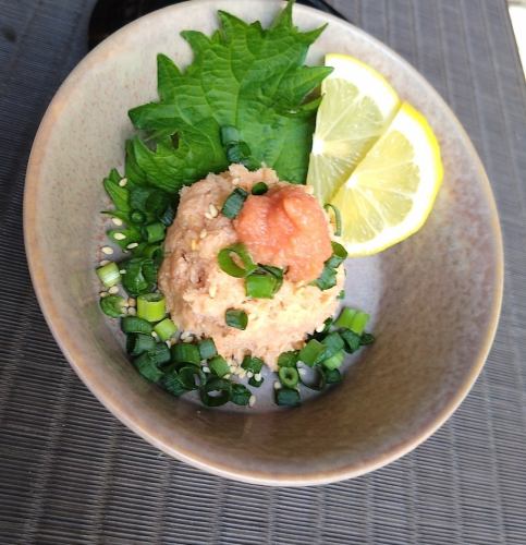 絶品!鮭明太(しゃけめんたい)