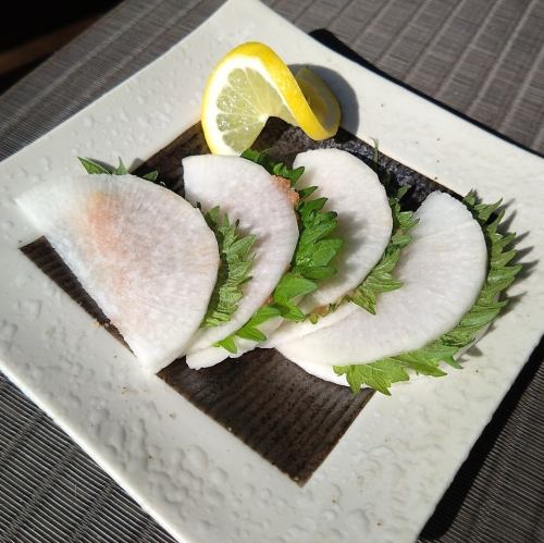 大葉明太の大根サンド