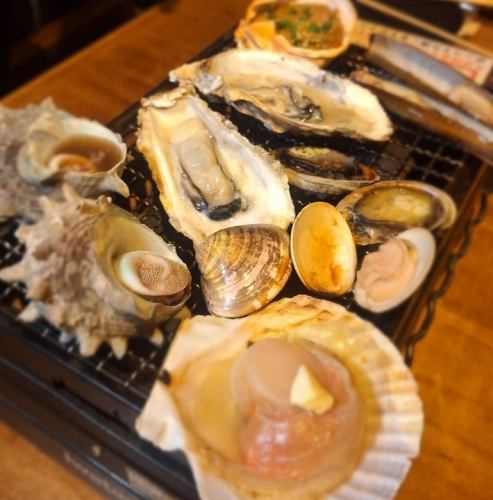 とと名物！豪快！浜焼き！