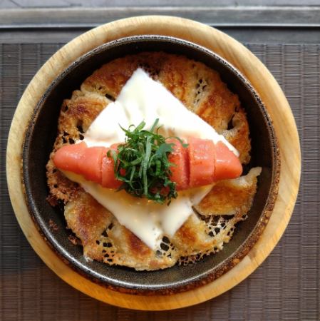 一本明太子のせ大葉チーズ餃子