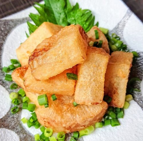 味が染み染み!しみったれ大根の唐揚げ