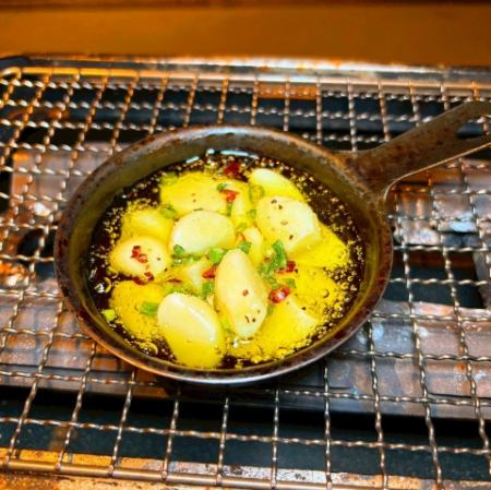 にんにくのオイル焼き