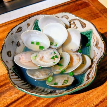 旨みたっぷり!ハマグリ酒蒸し