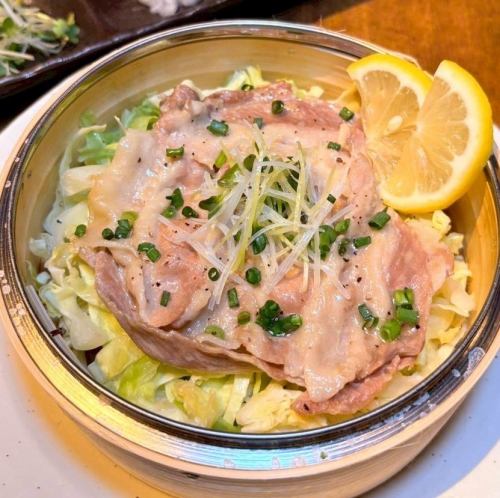 素材の甘み爆発!豚しゃぶとキャベツ