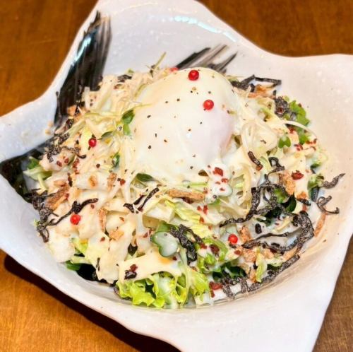 新食感!驚きの甘み!白菜のシーザーサラダ