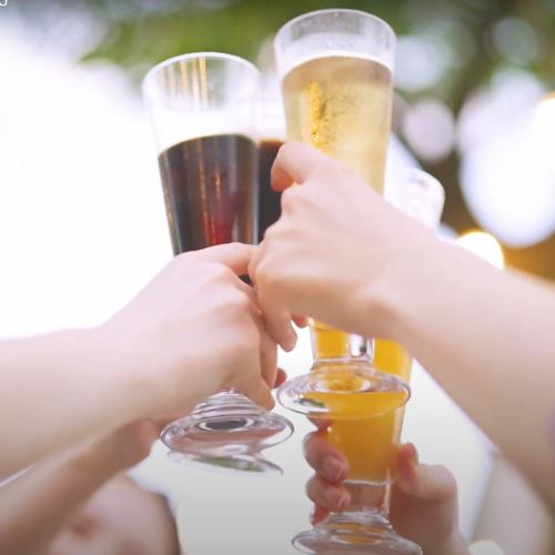 グラスの音が夏を呼ぶ。