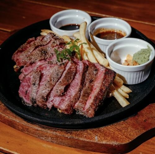 近江牛の炭火グリル