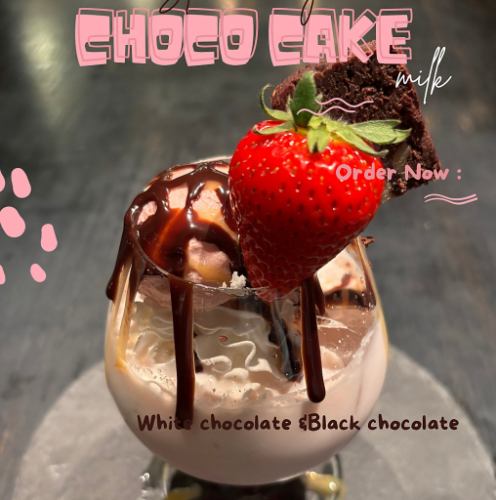 STRAWBERRYチョコケーキICEMILK