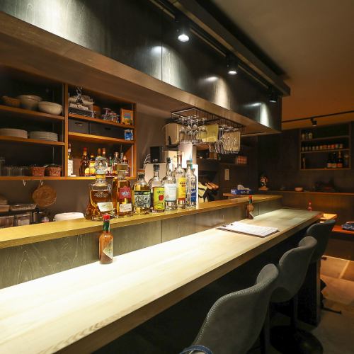 落ち着けるカウンター席★