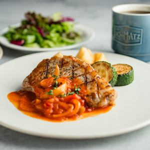 麦富士豚グリル/grilled Mugifuji pork