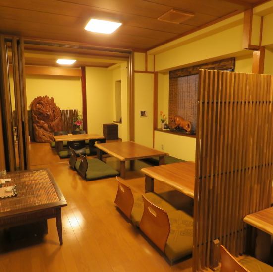2階席は大人数での大型宴会にもぴったりです！