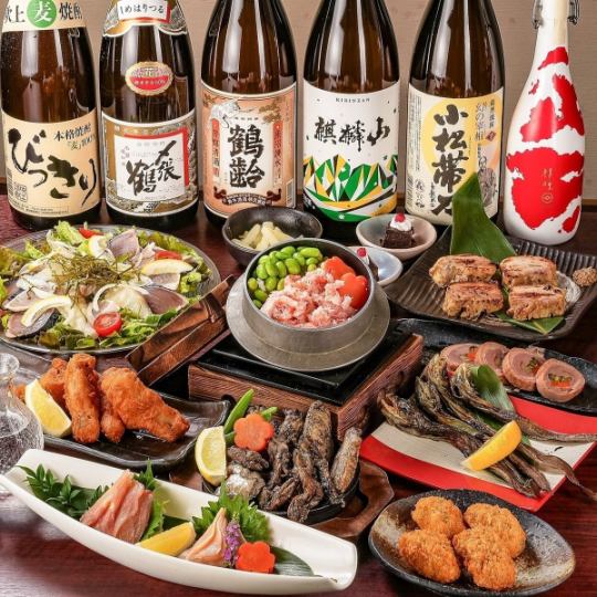 7500⇒7000円【朱雀コース】越の鶏、ワインポークや蟹釜飯◆生ビール付最大3h飲放+特典◆全10品