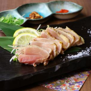 大摩桜モモタタキ~自家製ポン酢と柚子胡椒~