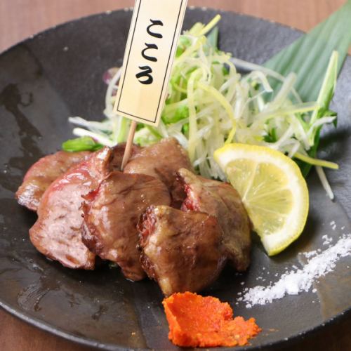 鶏ハツ 炭火焼き