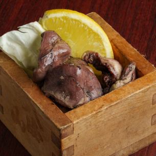 鶏ハツ炭火焼き ハーフ