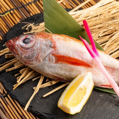 のどぐろの炭焼き