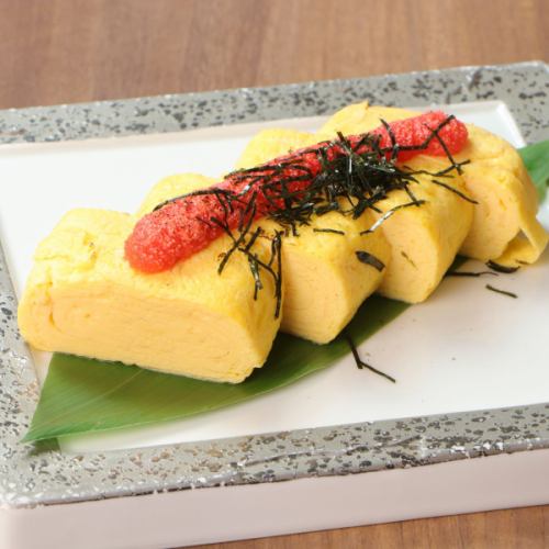 出汁香る厚焼き玉子 明太まみれ