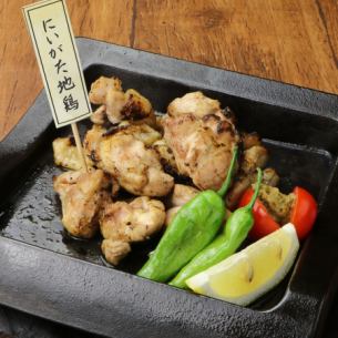 新潟當地雞肉，炭烤