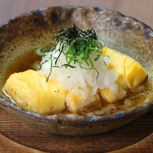 出汁香る厚焼き玉子　鬼おろし