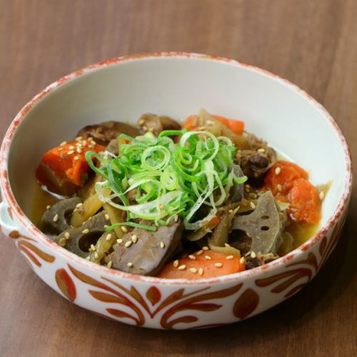 鶏モツ煮