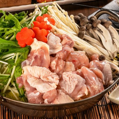 鶏っく謹製　白濁鶏鍋