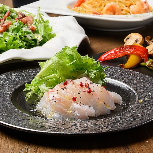 鯛のカルパッチョ