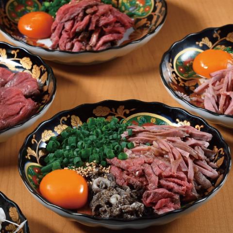 鮮度命！肉刺し10種勢揃い