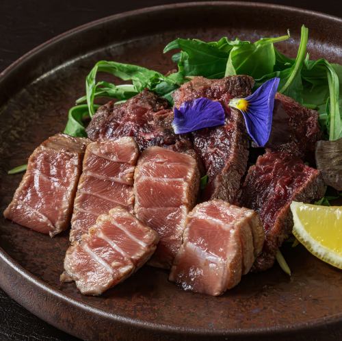 Grilled tuna cheek meat