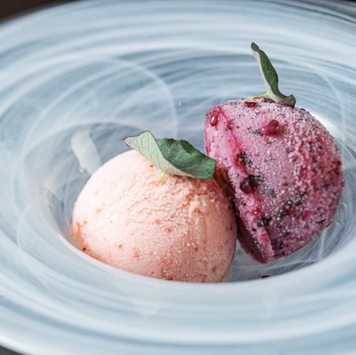 Homemade gelato