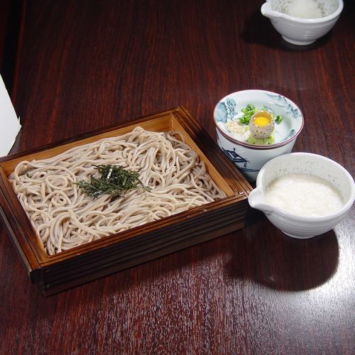 とろろ茶蕎麦/おろし茶蕎麦 各種