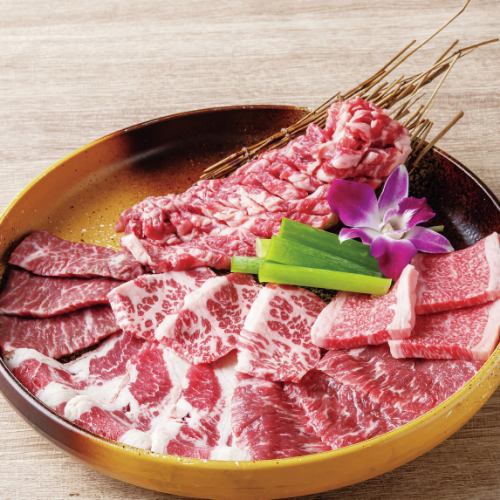 カルビハラミ盛り