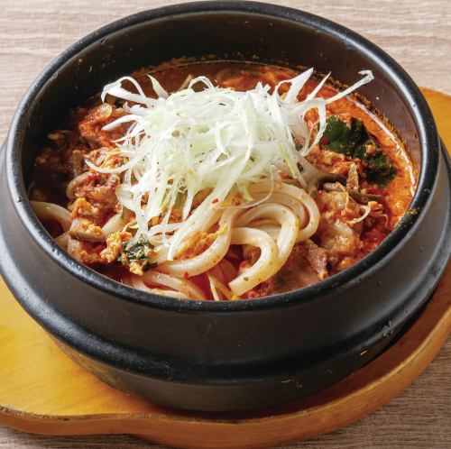 ユッケジャンうどん