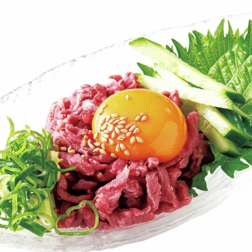 濃厚とろとろユッケ風
