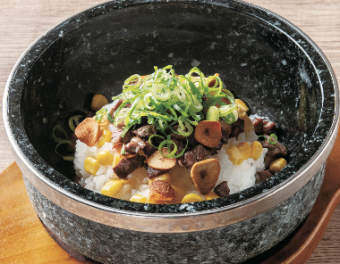 大蒜牛腩飯